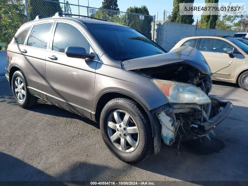 5J6RE48779L017837 2009 Honda Cr-V Ex-L