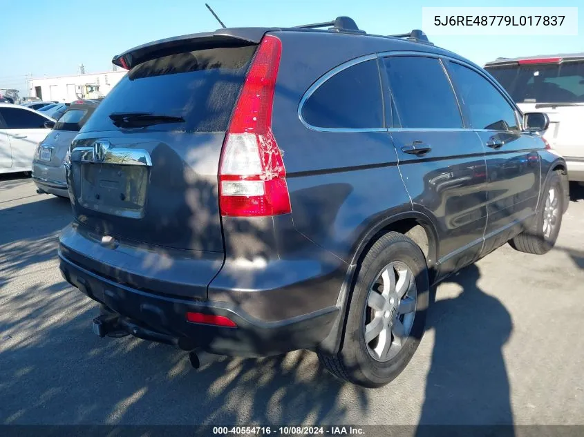 5J6RE48779L017837 2009 Honda Cr-V Ex-L