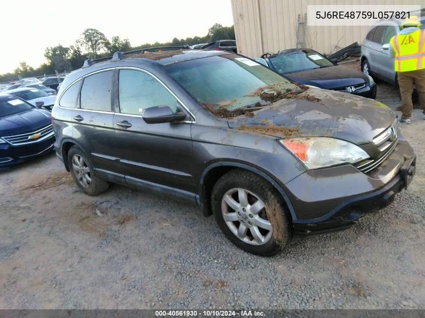 5J6RE48759L057821 2009 Honda Cr-V Ex-L