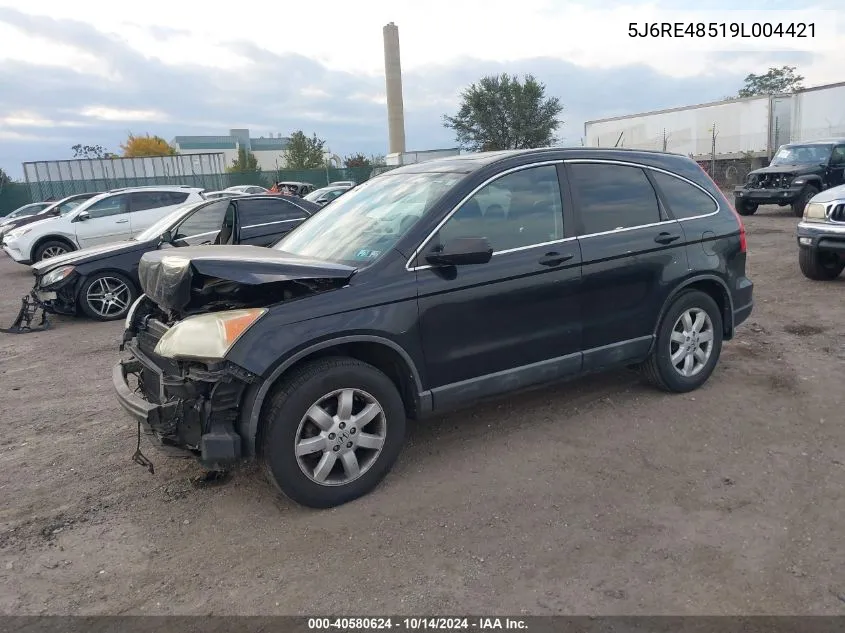 5J6RE48519L004421 2009 Honda Cr-V Ex