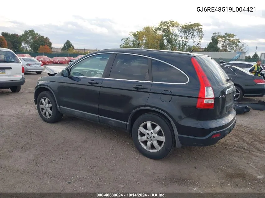 5J6RE48519L004421 2009 Honda Cr-V Ex