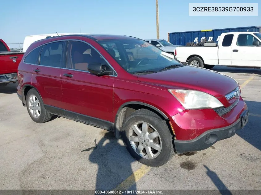 3CZRE38539G700933 2009 Honda Cr-V Ex