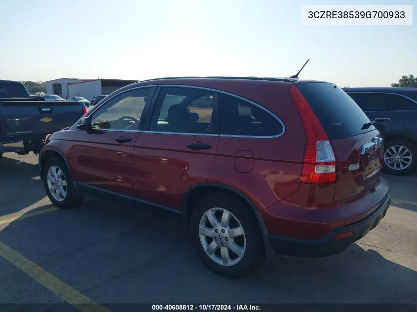 3CZRE38539G700933 2009 Honda Cr-V Ex