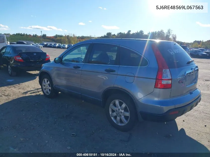 5J6RE48569L067563 2009 Honda Cr-V Ex