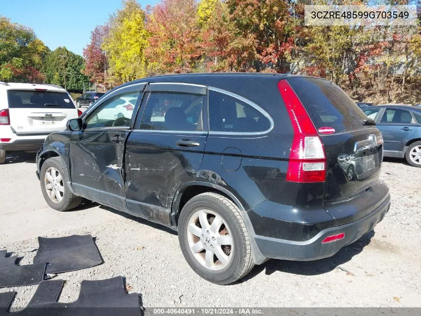 3CZRE48599G703549 2009 Honda Cr-V Ex