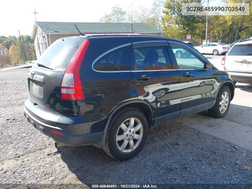 3CZRE48599G703549 2009 Honda Cr-V Ex