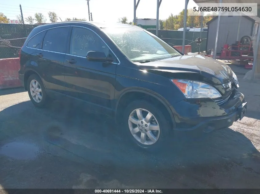 2009 Honda Cr-V Ex-L VIN: 5J6RE48759L054630 Lot: 40691444