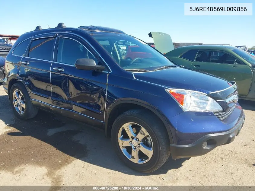 2009 Honda Cr-V Ex VIN: 5J6RE48569L009856 Lot: 40725288