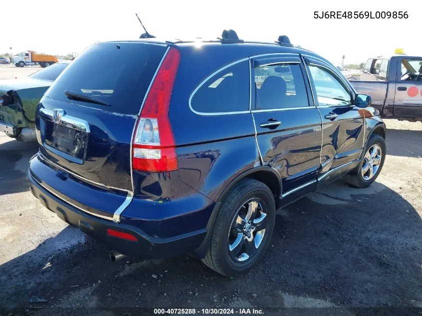 2009 Honda Cr-V Ex VIN: 5J6RE48569L009856 Lot: 40725288