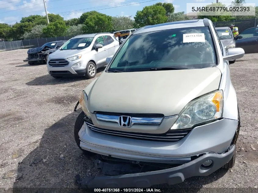 2009 Honda Cr-V Ex-L VIN: 5J6RE48779L052393 Lot: 40751368