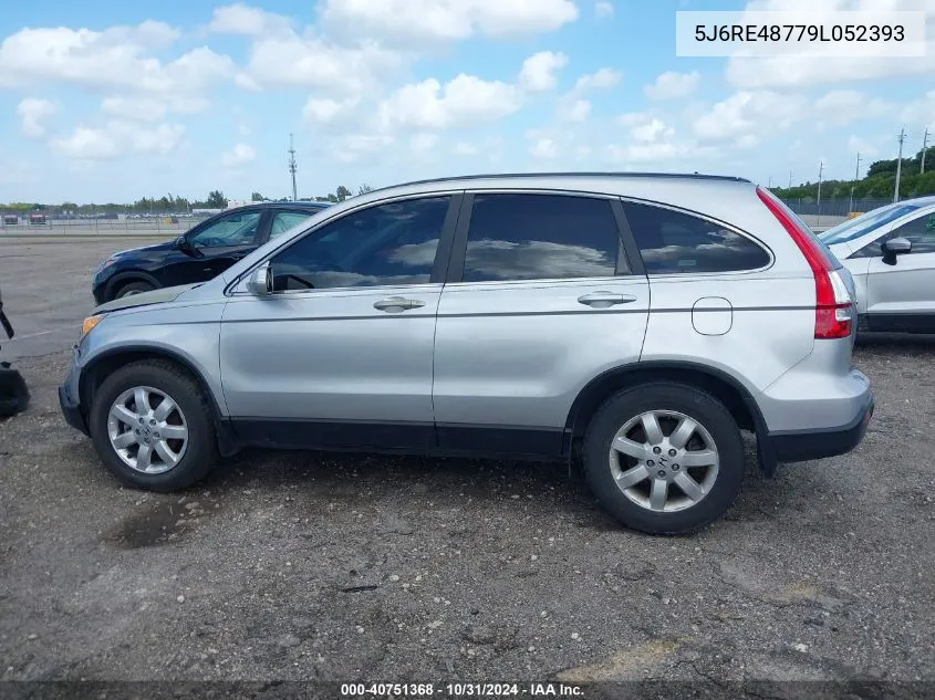 2009 Honda Cr-V Ex-L VIN: 5J6RE48779L052393 Lot: 40751368