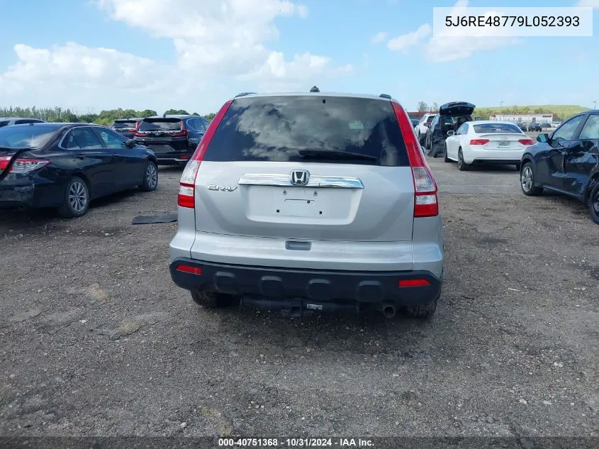 2009 Honda Cr-V Ex-L VIN: 5J6RE48779L052393 Lot: 40751368