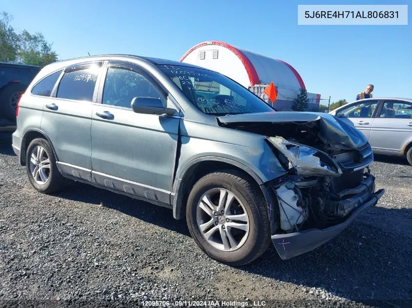 5J6RE4H71AL806831 2010 Honda Cr-V