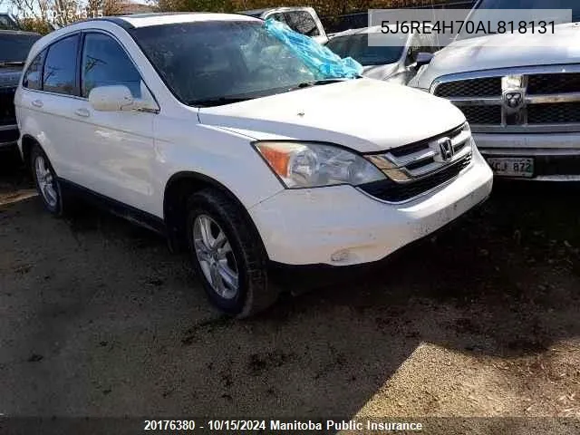 5J6RE4H70AL818131 2010 Honda Cr-V Ex-L