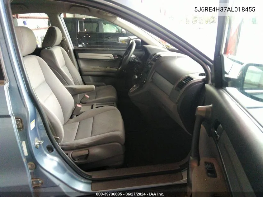 5J6RE4H37AL018455 2010 Honda Cr-V Lx