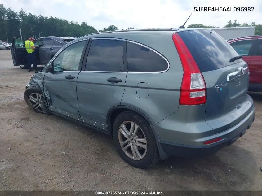 5J6RE4H56AL095982 2010 Honda Cr-V Ex