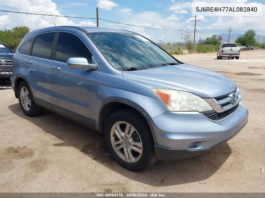 5J6RE4H77AL082840 2010 Honda Cr-V Ex-L