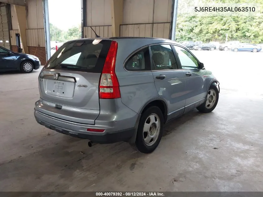 5J6RE4H35AL063510 2010 Honda Cr-V Lx