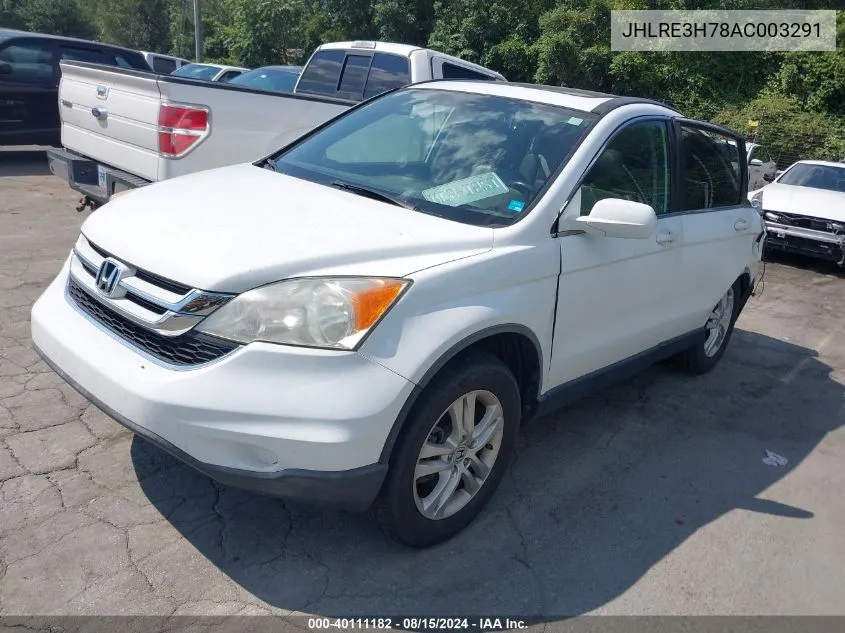 JHLRE3H78AC003291 2010 Honda Cr-V Ex-L