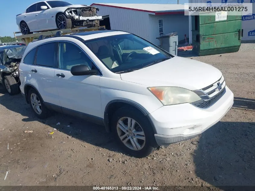 5J6RE4H56AL001275 2010 Honda Cr-V Ex