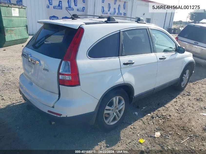 5J6RE4H56AL001275 2010 Honda Cr-V Ex