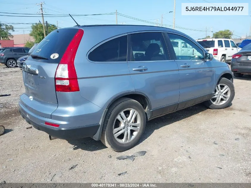 2010 Honda Cr-V Ex-L VIN: 5J6RE4H79AL044977 Lot: 40179341