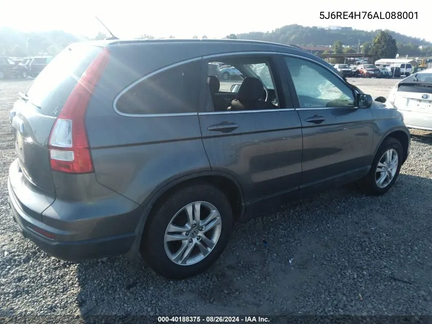 5J6RE4H76AL088001 2010 Honda Cr-V Ex-L