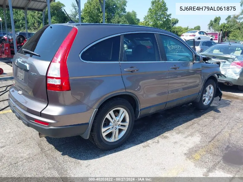 2010 Honda Cr-V Ex-L VIN: 5J6RE4H79AL061875 Lot: 40203822