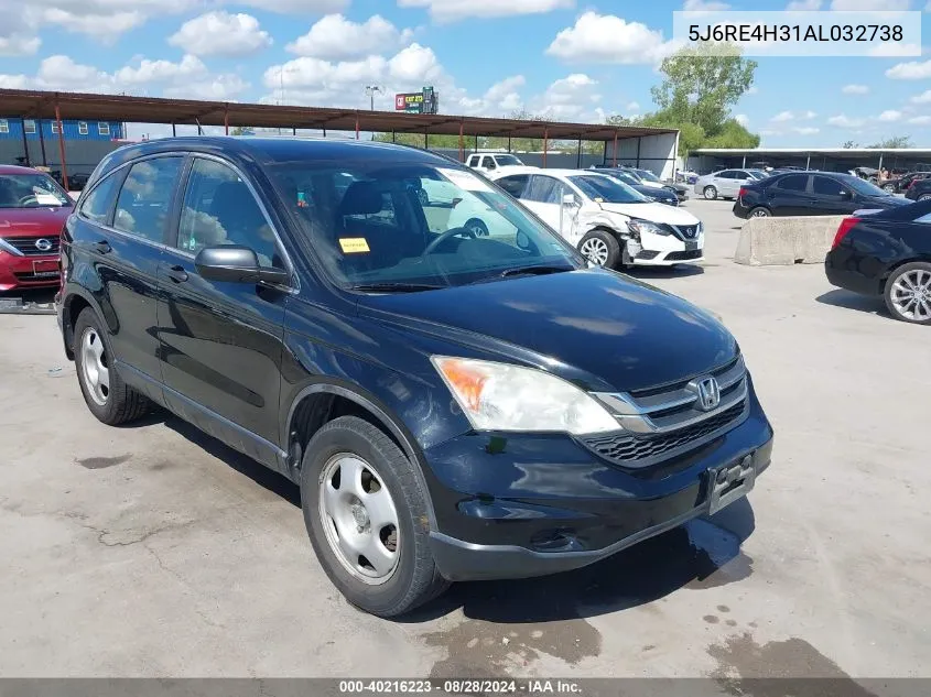 5J6RE4H31AL032738 2010 Honda Cr-V Lx