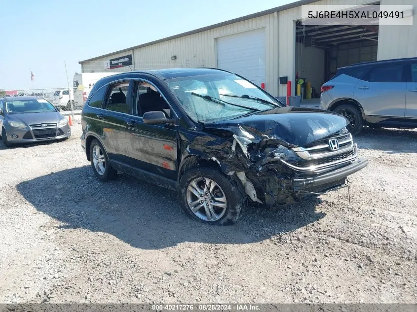 5J6RE4H5XAL049491 2010 Honda Cr-V Ex