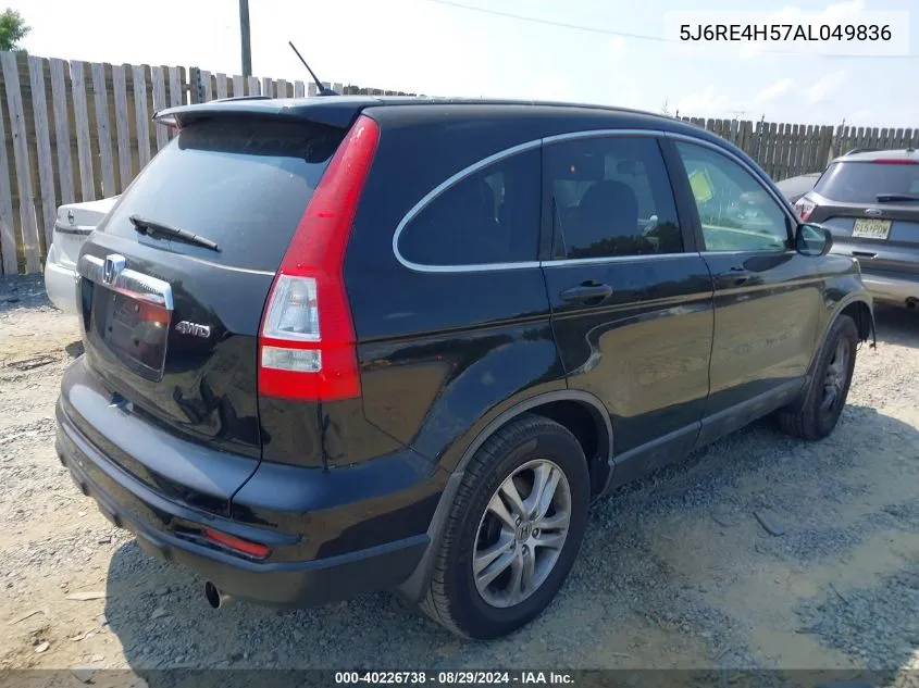 5J6RE4H57AL049836 2010 Honda Cr-V Ex