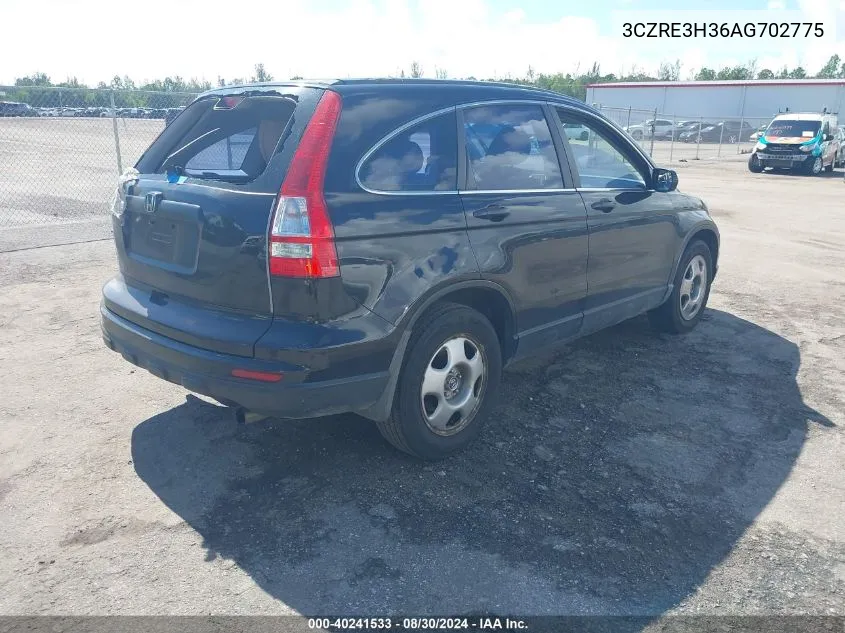 3CZRE3H36AG702775 2010 Honda Cr-V Lx