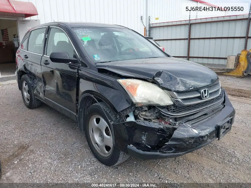 5J6RE4H31AL095550 2010 Honda Cr-V Lx