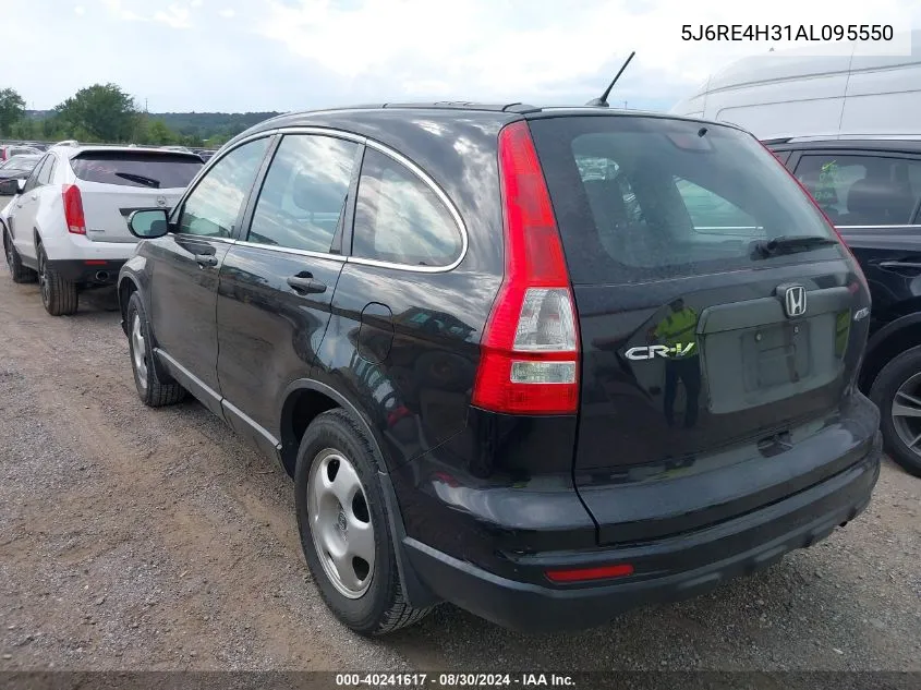 5J6RE4H31AL095550 2010 Honda Cr-V Lx