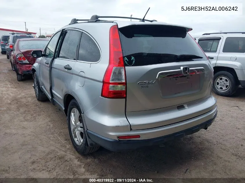 5J6RE3H52AL006242 2010 Honda Cr-V Ex