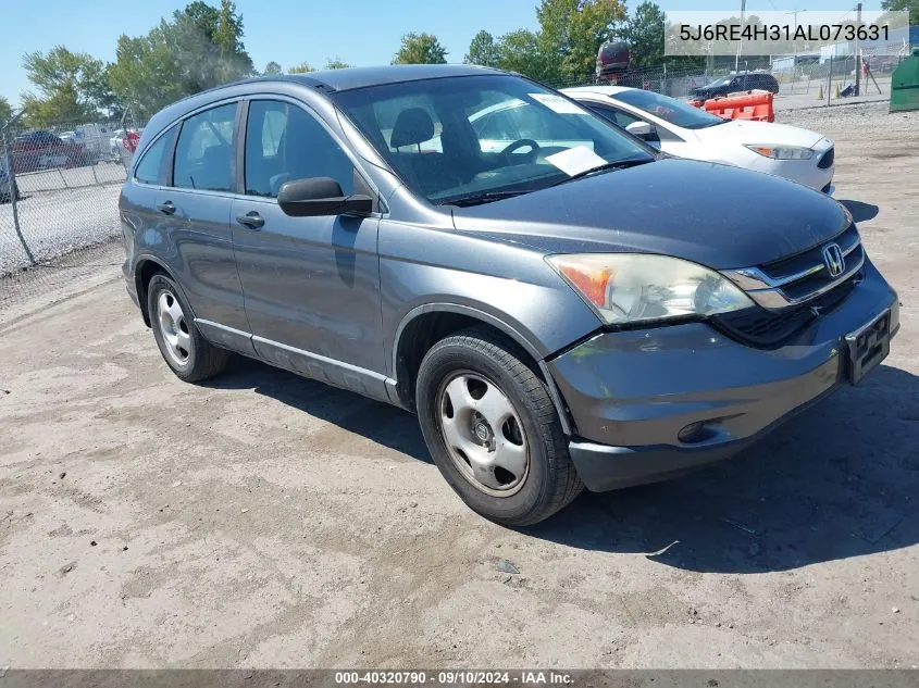 2010 Honda Cr-V Lx VIN: 5J6RE4H31AL073631 Lot: 40320790