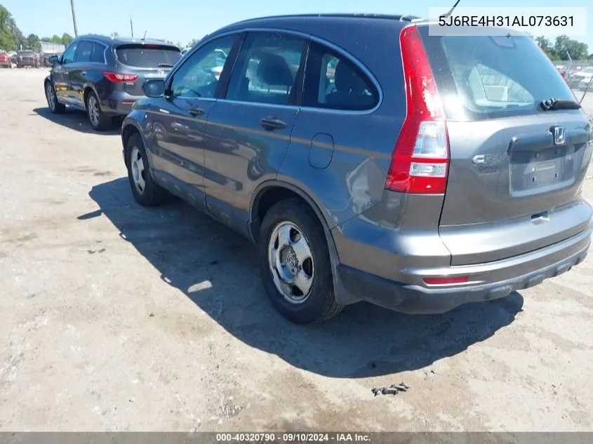 2010 Honda Cr-V Lx VIN: 5J6RE4H31AL073631 Lot: 40320790