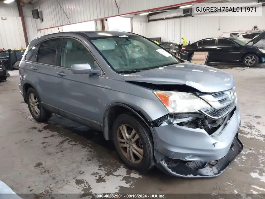 5J6RE3H75AL011971 2010 Honda Cr-V Exl