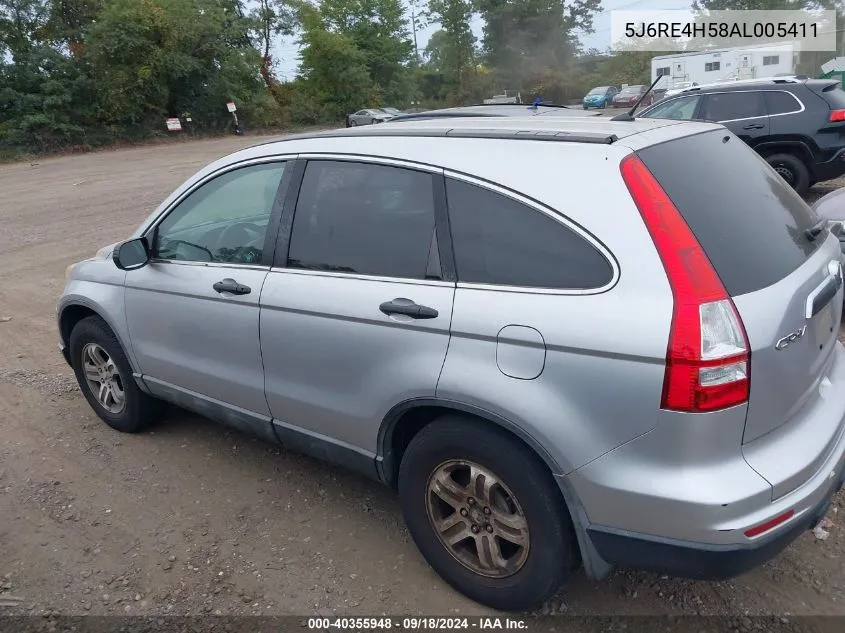 5J6RE4H58AL005411 2010 Honda Cr-V Ex