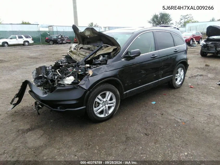 2010 Honda Cr-V Ex-L VIN: 5J6RE4H7XAL009266 Lot: 40376759