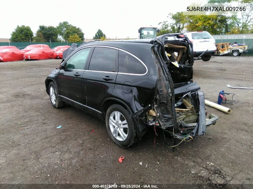 2010 Honda Cr-V Ex-L VIN: 5J6RE4H7XAL009266 Lot: 40376759