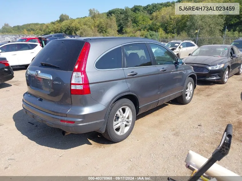 2010 Honda Cr-V Ex-L VIN: 5J6RE4H73AL023459 Lot: 40378968