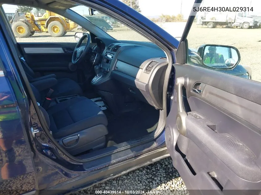 5J6RE4H30AL029314 2010 Honda Cr-V Lx