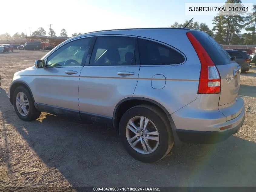 5J6RE3H7XAL010704 2010 Honda Cr-V Ex-L