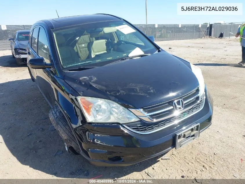 5J6RE3H72AL029036 2010 Honda Cr-V Ex-L