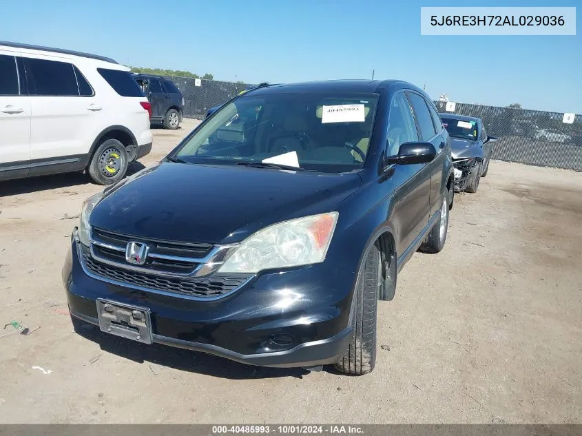 5J6RE3H72AL029036 2010 Honda Cr-V Ex-L