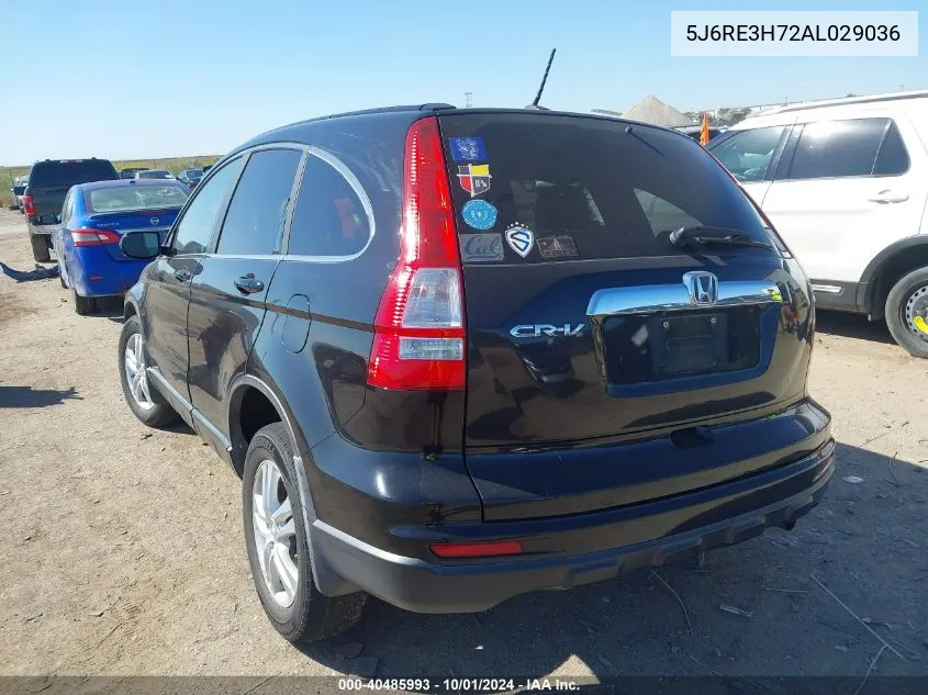 5J6RE3H72AL029036 2010 Honda Cr-V Ex-L