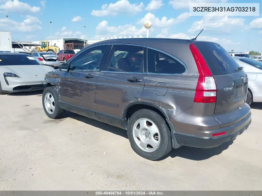 3CZRE3H31AG703218 2010 Honda Cr-V Lx