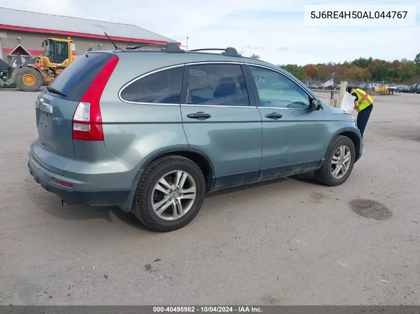 2010 Honda Cr-V Ex VIN: 5J6RE4H50AL044767 Lot: 40495982