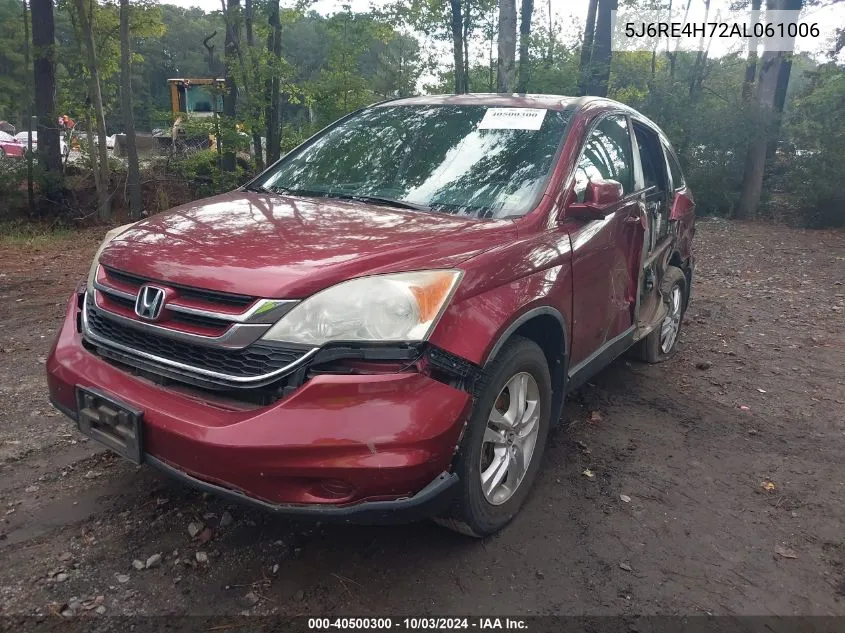 5J6RE4H72AL061006 2010 Honda Cr-V Ex-L